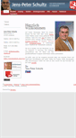 Mobile Screenshot of jens-peter-schultz.de